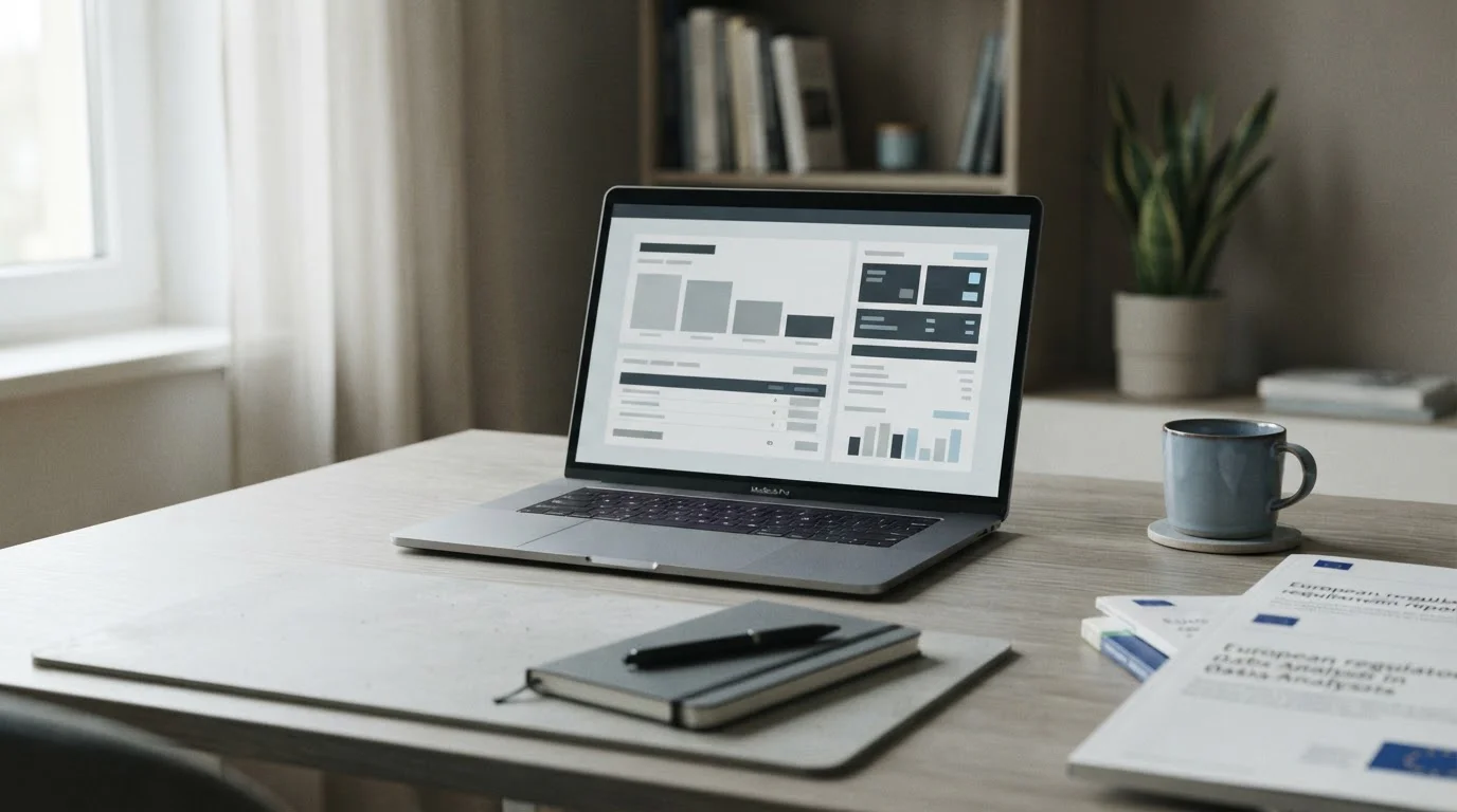 Analytischer Überblick über Wettanbieter ohne deutsche Lizenz auf Laptop-Bildschirm