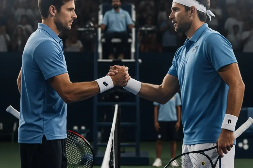 head to head tennis statistik