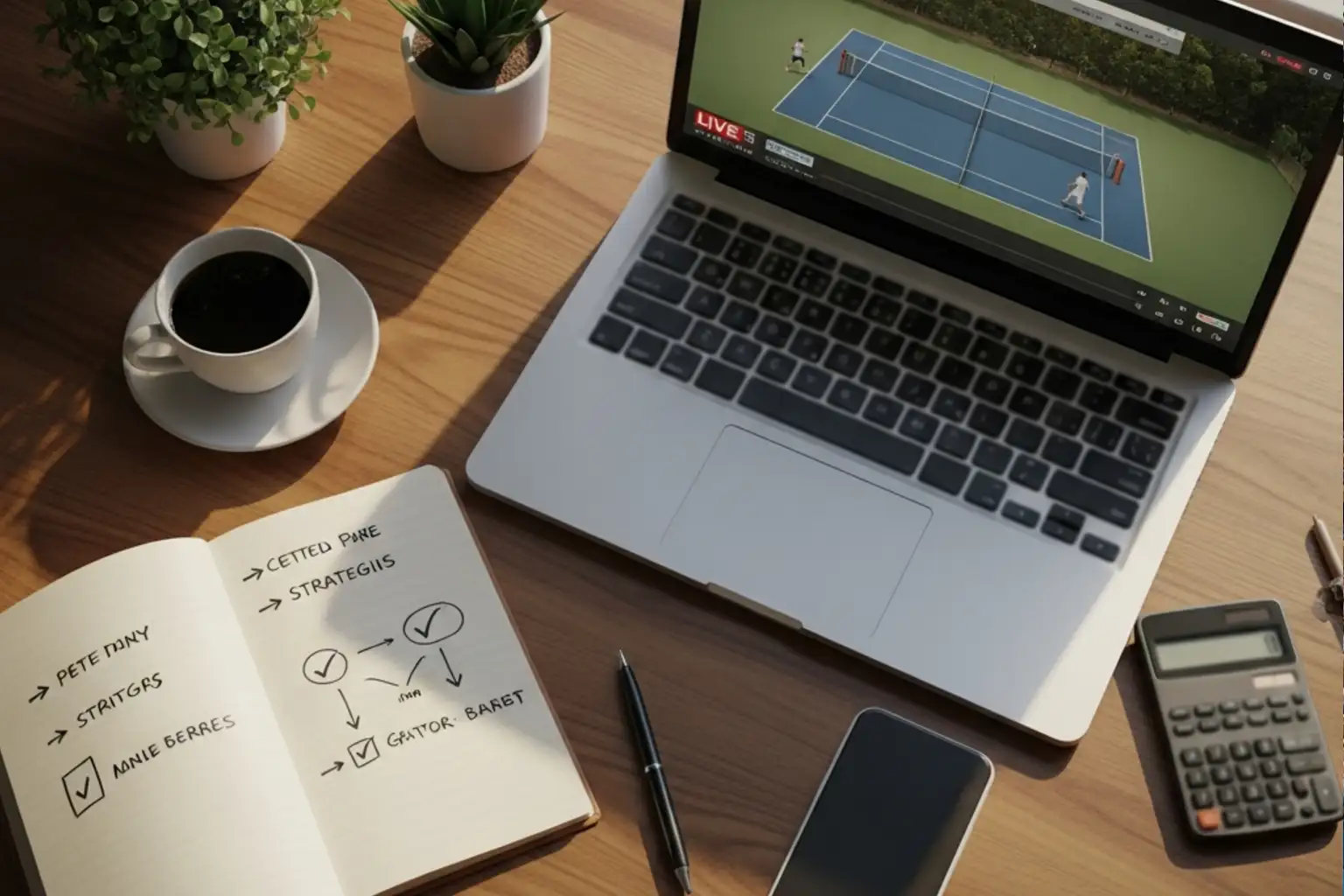 Strategische Notizen und Analyse für Tennis Wetten